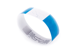 Pulseira Tyvek Ajustável com chip RFID / NFC — REF RF-11