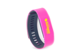 Pulseira de Silicone Ajustável com chip RFID / NFC — REF RF-28